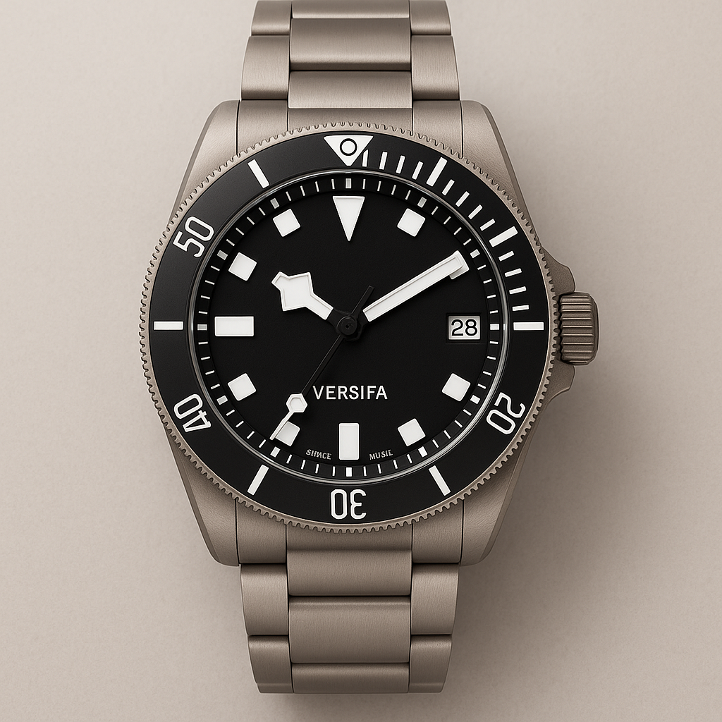 Watch Versifa Watch Rose Gold Titanium Pro