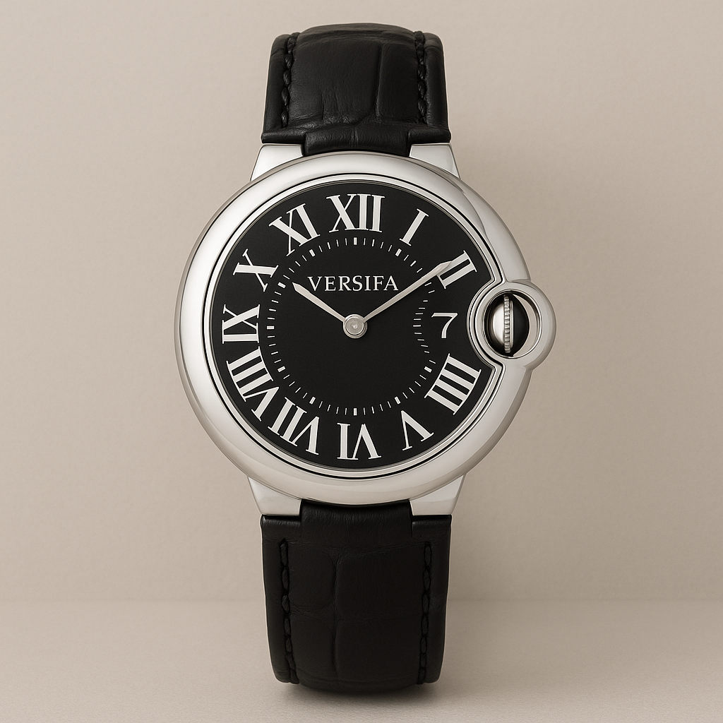 Watch Versifa Watch Black Steel Pro