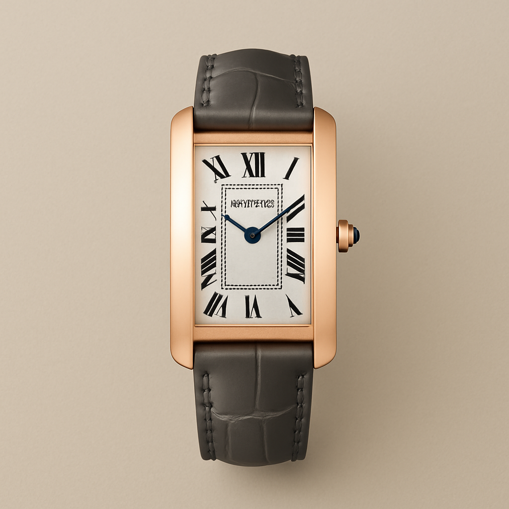 Watch Versifa Watch Gold Leather Line