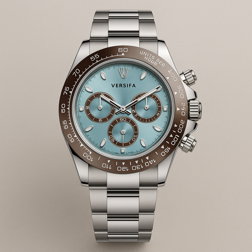 Watch Versifa Watch Silver Steel Elite