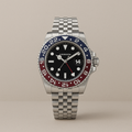 Watch Versifa Watch Black Steel Classic