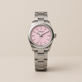 Watch Versifa Bracelet Red Steel Line
