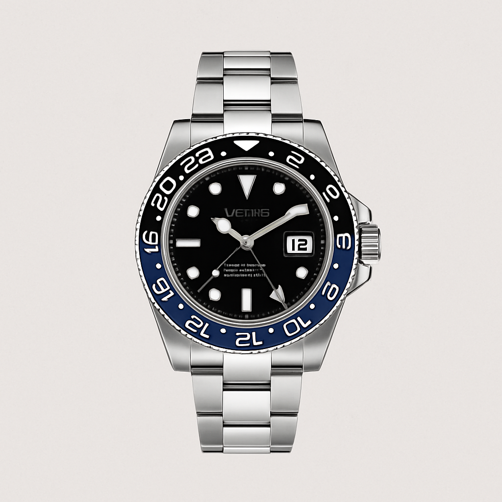 Watch Versifa Watch Black Steel Elite