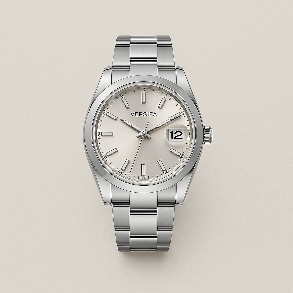Watch Versifa Bracelet Silver Steel Studio