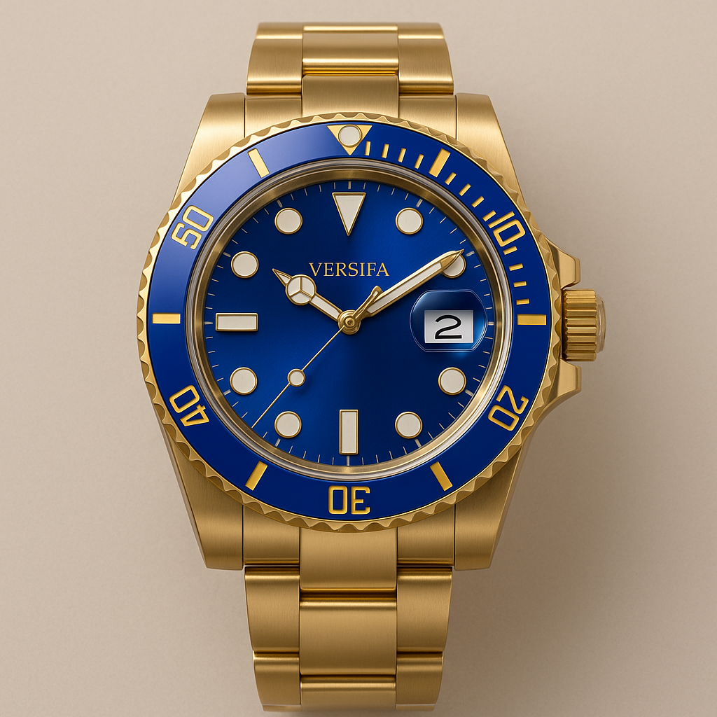 Watch Versifa Bracelet Blue Line