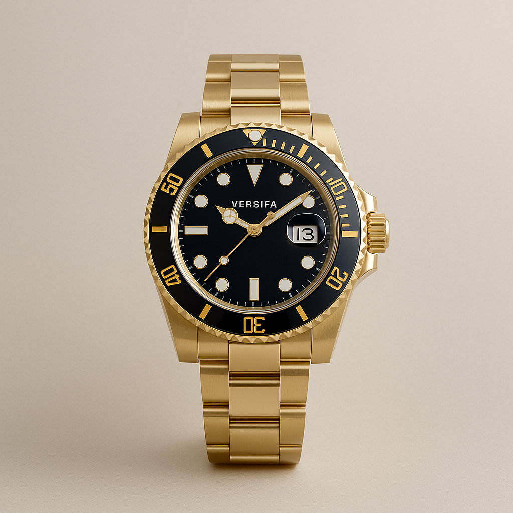 Watch Versifa Watch Gold Gold Pro