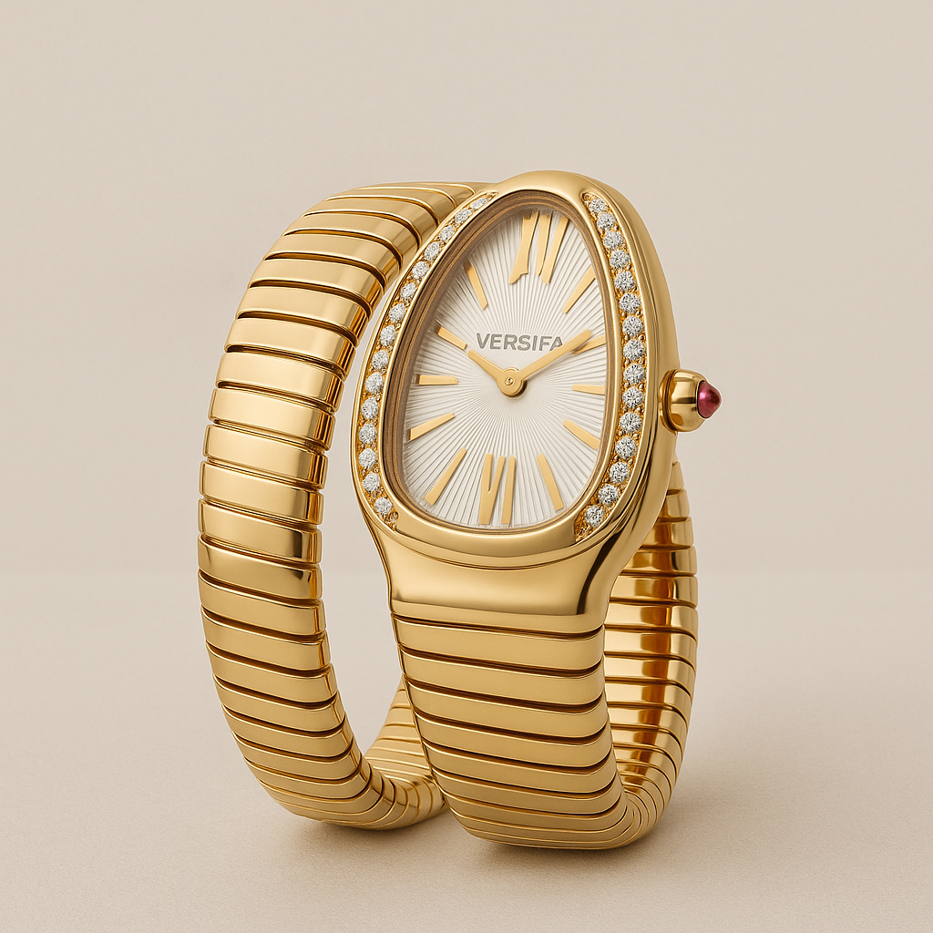 Watch Versifa Watch Gold Gold Pro