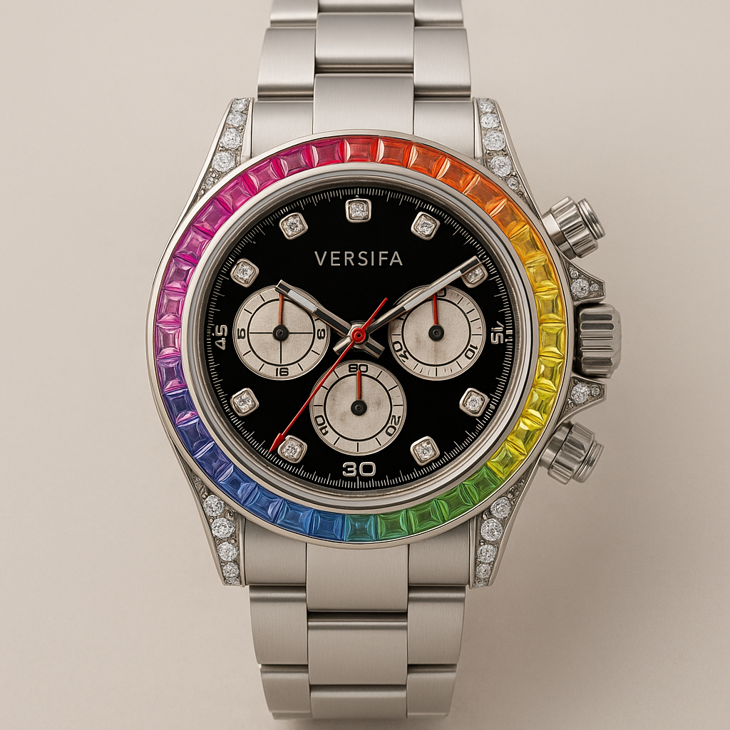Watch Versifa Watch Rose Gold Steel Classic