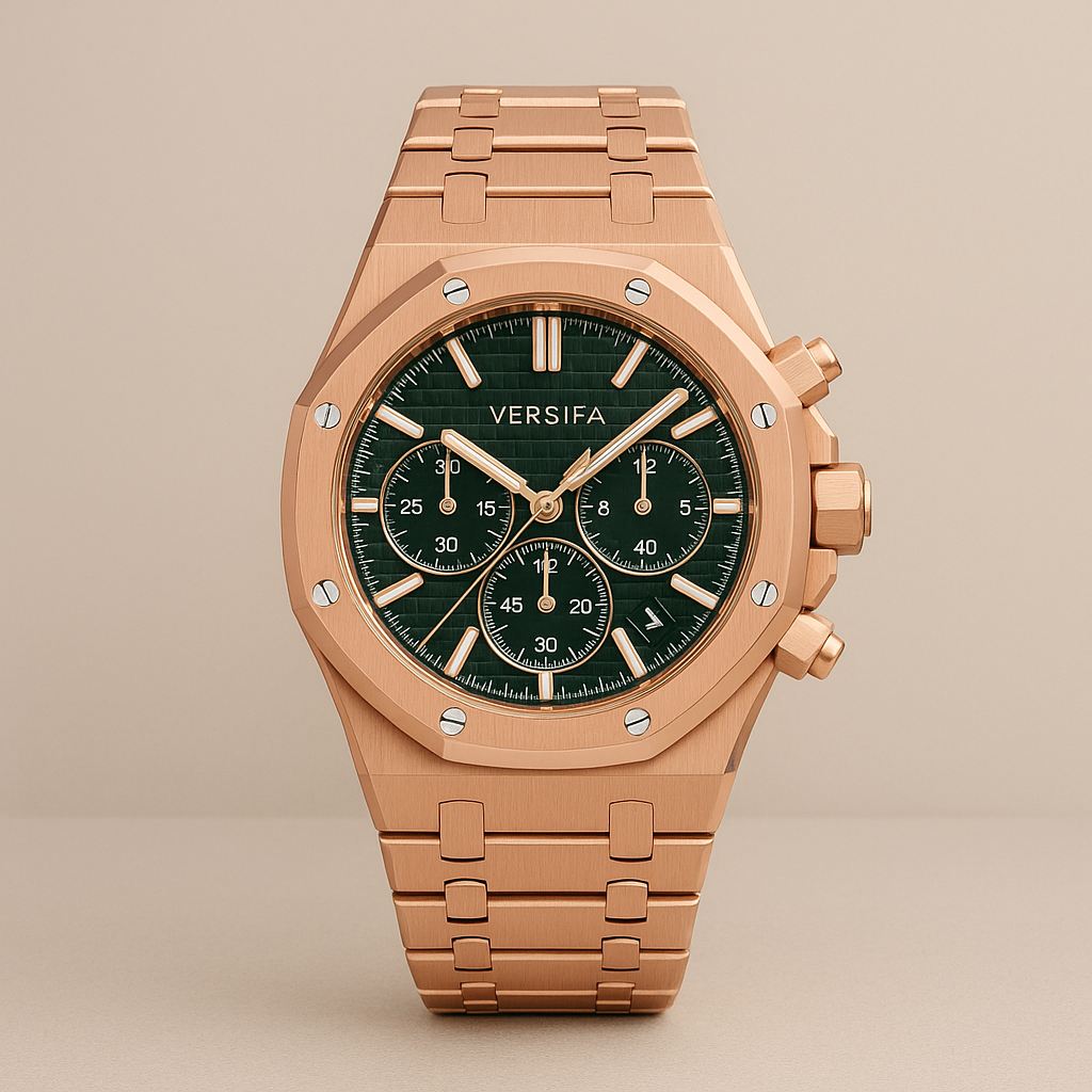 Watch Versifa Watch Rose Gold Gold Classic
