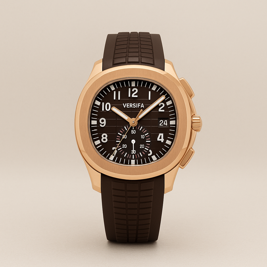 Watch Versifa Watch Rose Gold Steel Classic