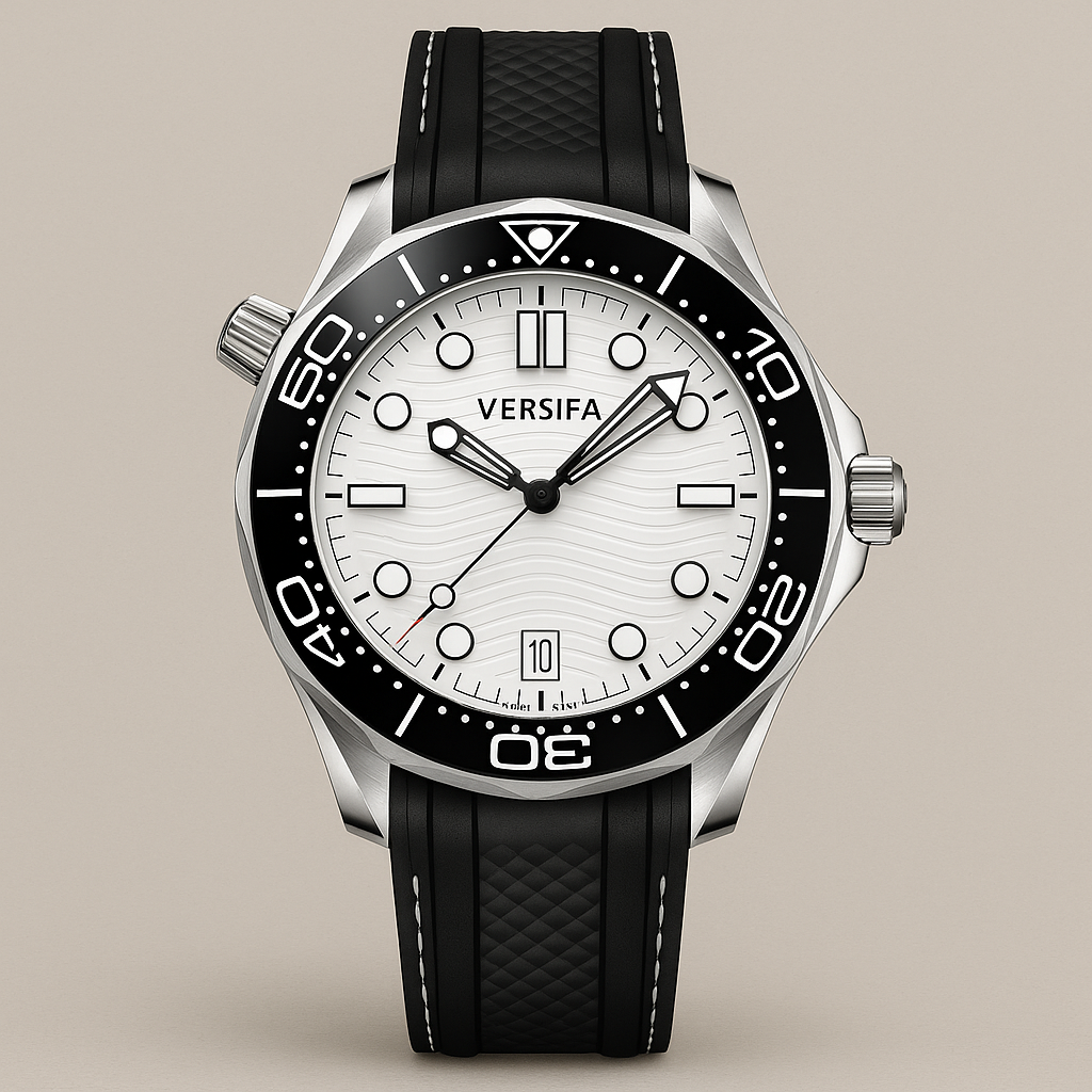 Watch Versifa Watch Black Steel Elite