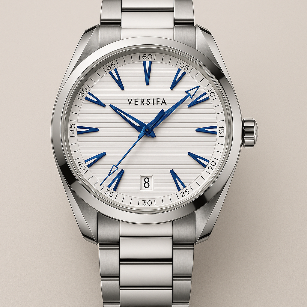 Watch Versifa Watch White Steel Line