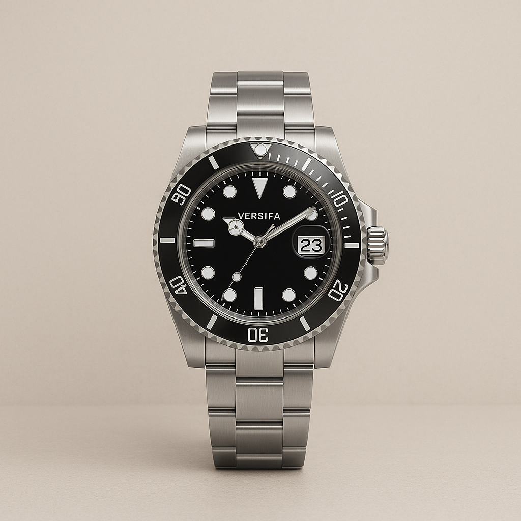 Watch Versifa Watch Black Steel Edition