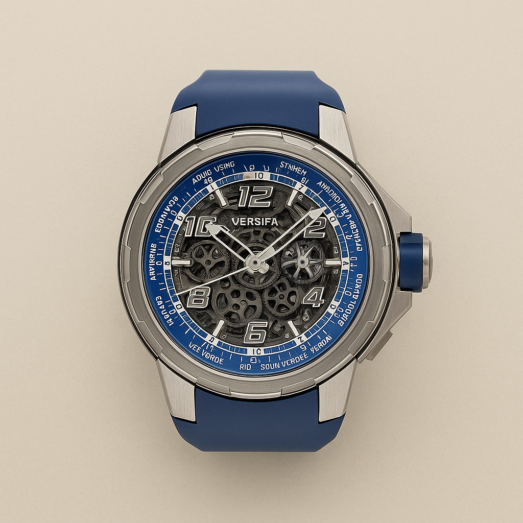 Watch Versifa Watch Brown Titanium Studio