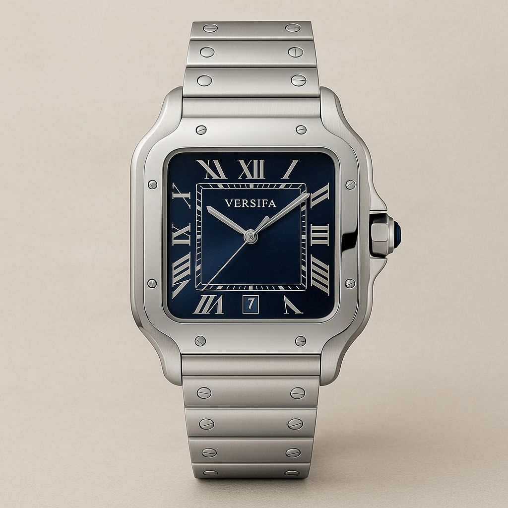 Watch Versifa Watch Silver Steel Line