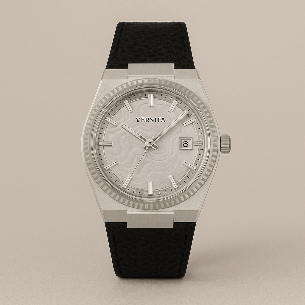 Watch Versifa Bracelet Red Steel Pro