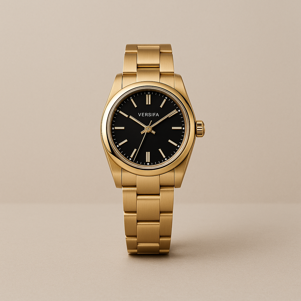 Watch Versifa Bracelet Gold Steel Pro