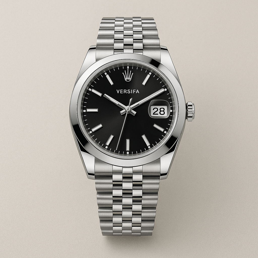 Watch Versifa Watch Black Steel Select