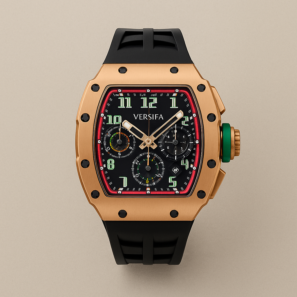Watch Versifa Watch Rose Gold Titanium Classic