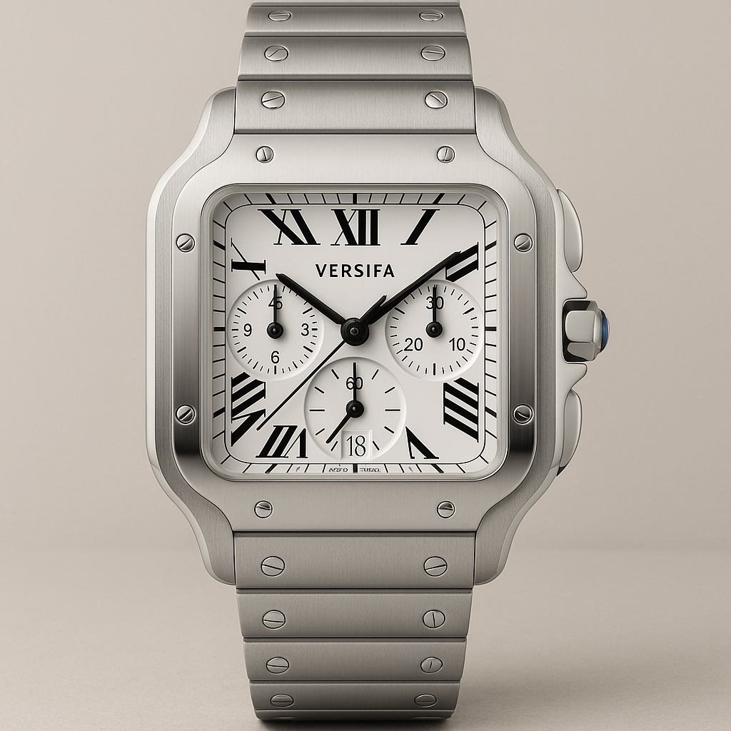 Watch Versifa Watch Silver Steel Elite