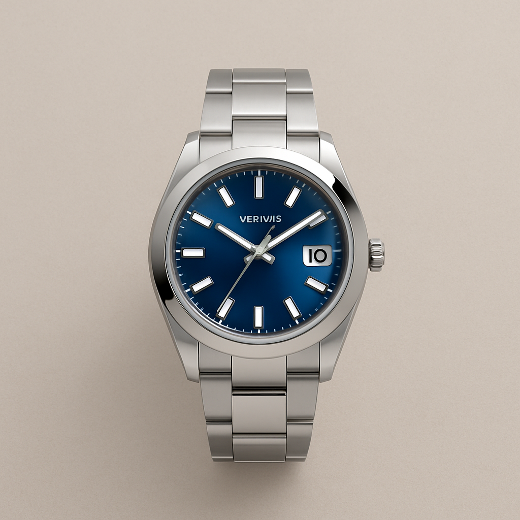 Watch Versifa Watch Black Steel Line